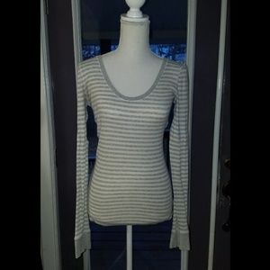 Hollister long sleeve striped shirt